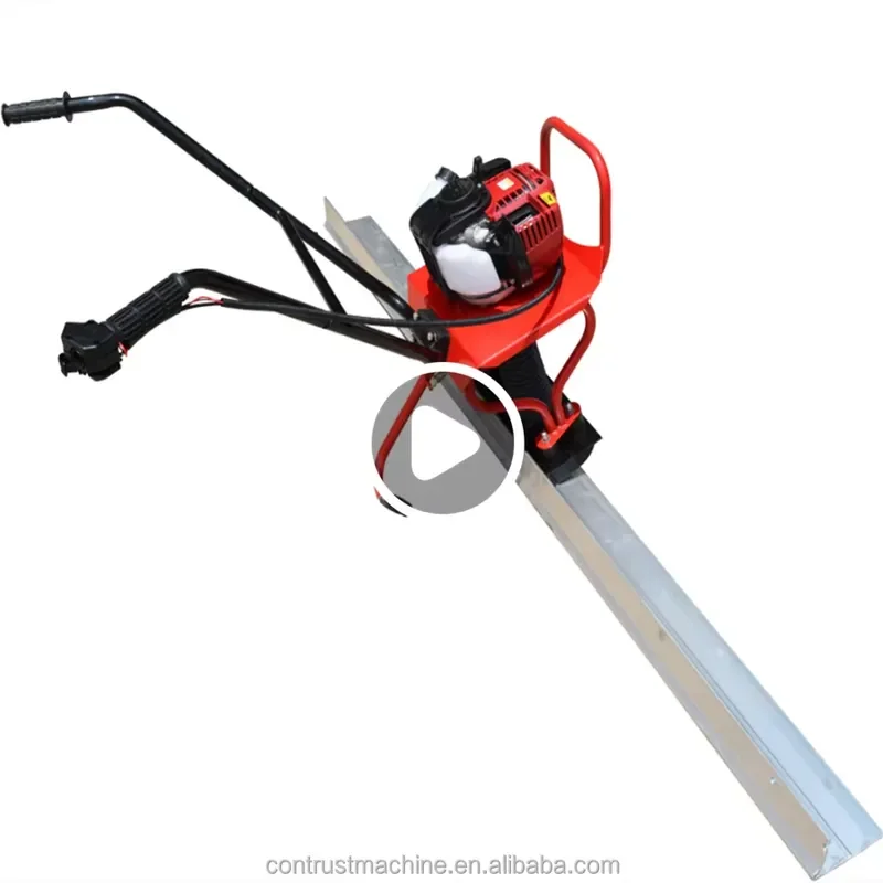 Cordless Concrete Plastering Machine Automatic Vibrating Scraper Ruler Lithium Battery Powered Spatula Tool for Construction