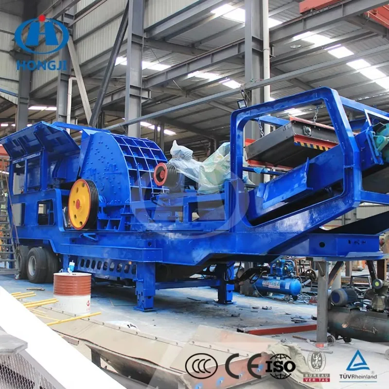 Good Quality Crushing Wheeled Concrete Mobile Cone Crusher Plant