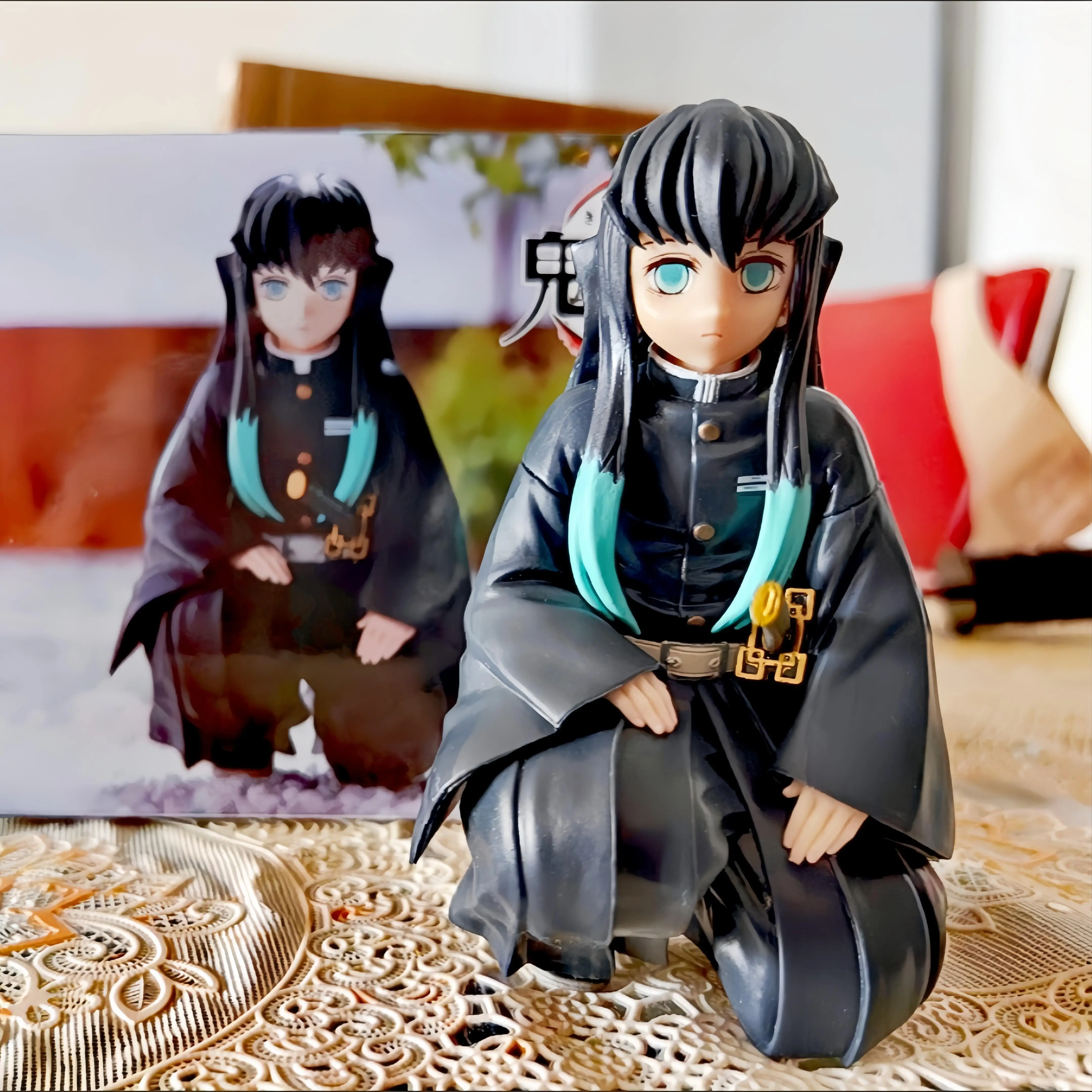 오리지널 데몬 슬레이어 세가 쇼코노세 프리미엄 피규어 하시라 미팅 무이치로 토키토 액션 피규어 애니메이션 모델 수집용 선물