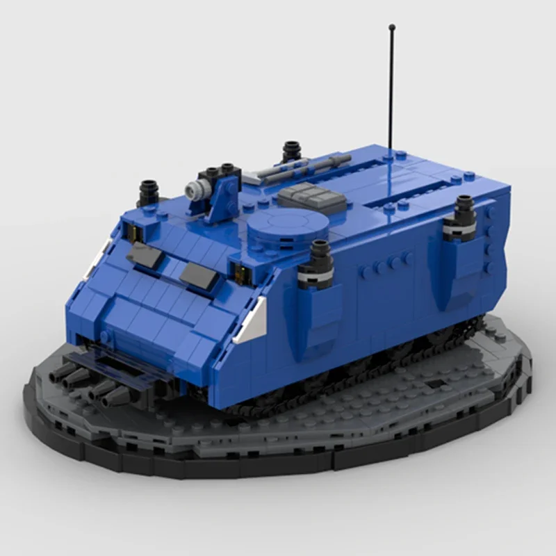 Moc Building Bricks Model Military Tank Model Rhino Transport Technology Modular Blocks Gift Toys For Children DIY Sets Assembly