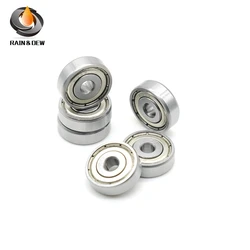 10PCS S635ZZ 5x19x6mm Double Shield Miniature ABEC-7 High Quality Stainless Steel Bearing Steel 635zz Bearing