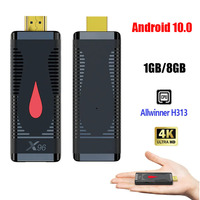 X96S 400 TV Stick Global Version Android 10 Smart TV Box Allwinner H313 DDR3 2GB 16GB X96 S400 TV Dongle 4K 2.4G Wifi PK X96 MAX