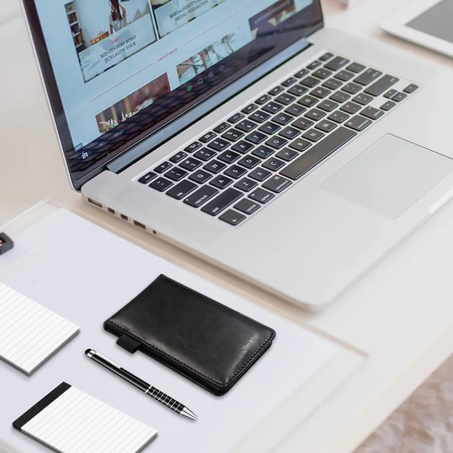 Mini A7 Leather Cover Notebook, Portable Pocket Notepad Diary, Perfect for Business Memos, Office & School Use