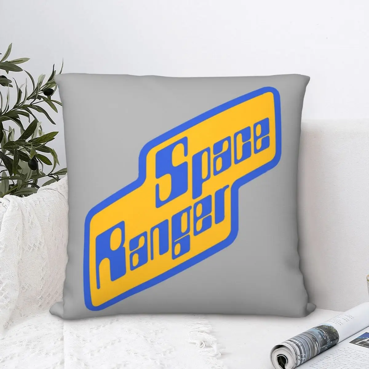 Space Ranger - Patroller Square Pillowcase Polyester Pillow Cover Velvet Cushion Decor Comfort Throw Pillow For Home Living Room