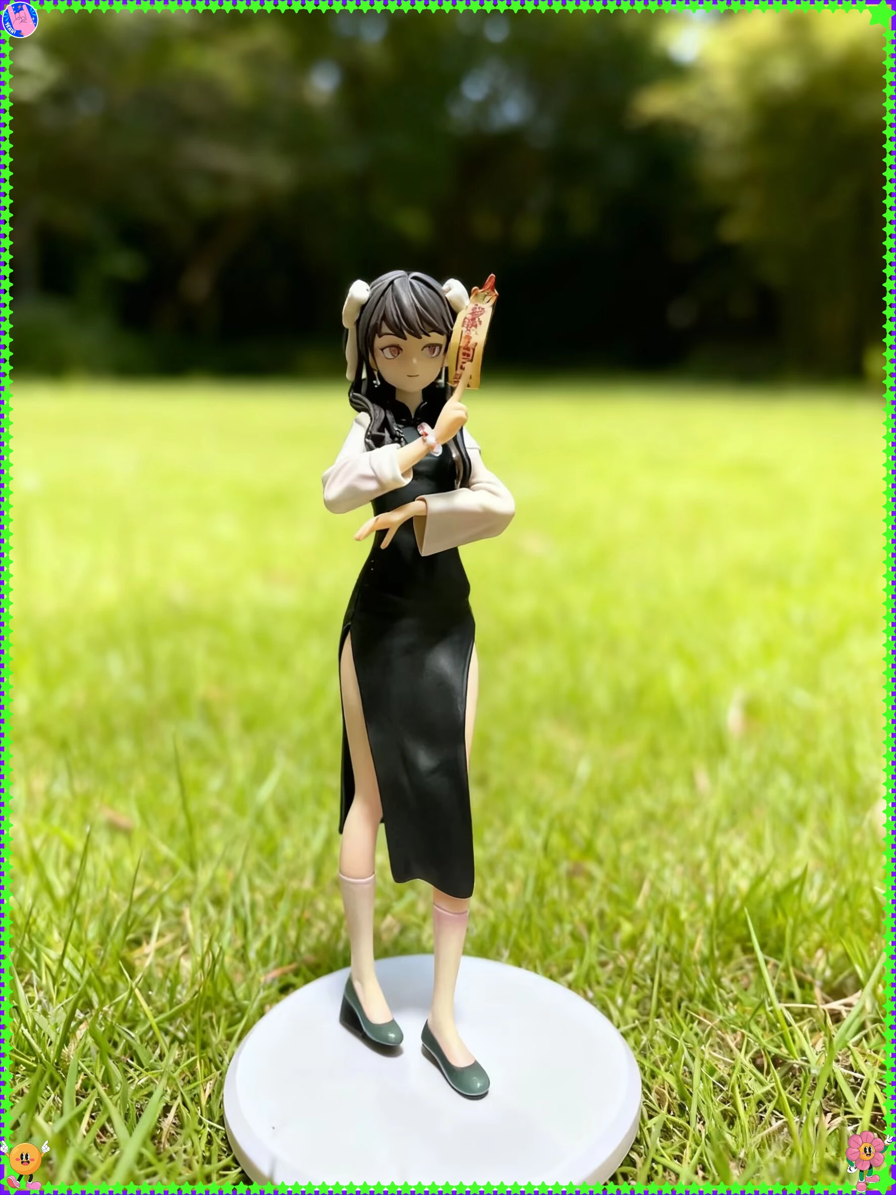 نماذج لعبة الطب إصبع شيونغسام معركة ليتل تاوست الكاهن ليتل جونيور شقيقة الأبعاد التماثيل فتاة جميلة