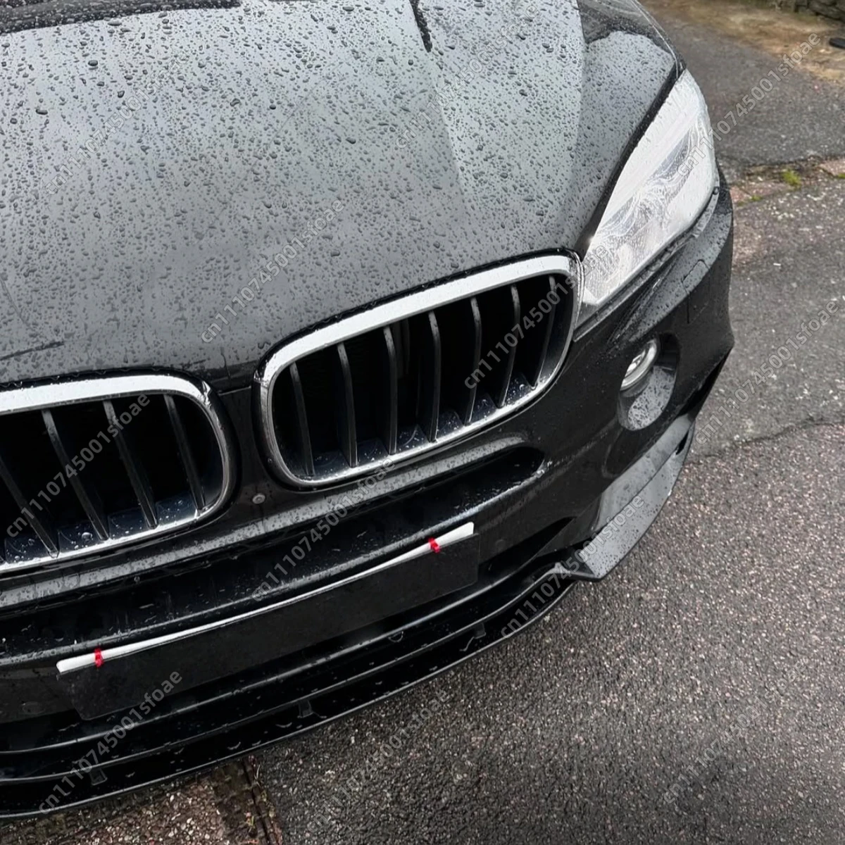 

Fit For BMW X5 F15 35i 50i 2012 2013 2014 2015 2016 2017 2018 Car ASB Glossy Black Front Bumper Splitter BodyKits Auto Tuning
