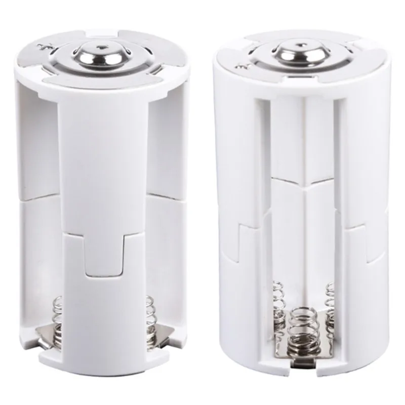 Adattatore convertitore batteria da 3 AA a D di alta qualità Custodie portabatterie da 3 dimensioni AA a D fai da te per stufe a gas Giocattoli Radio