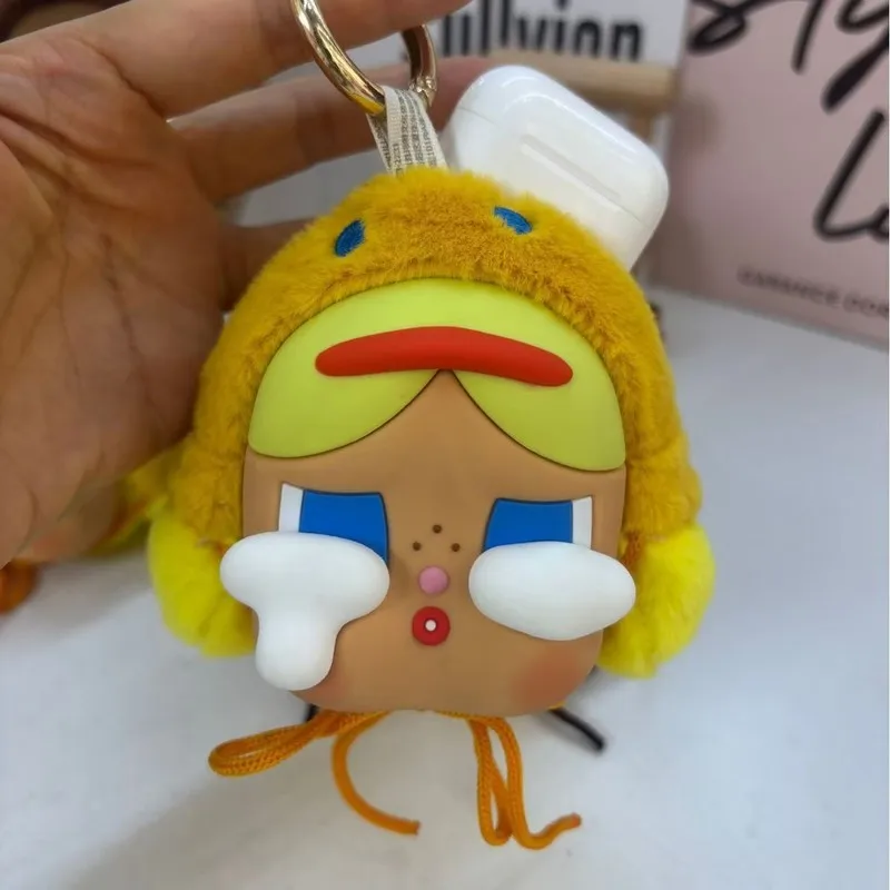 Crybaby Headphone Bag Crybaby Crying Again Serise Trendy Toy Kawaii Anime Action Figure Peripheral Figurs Adult Kids Toy Gifts