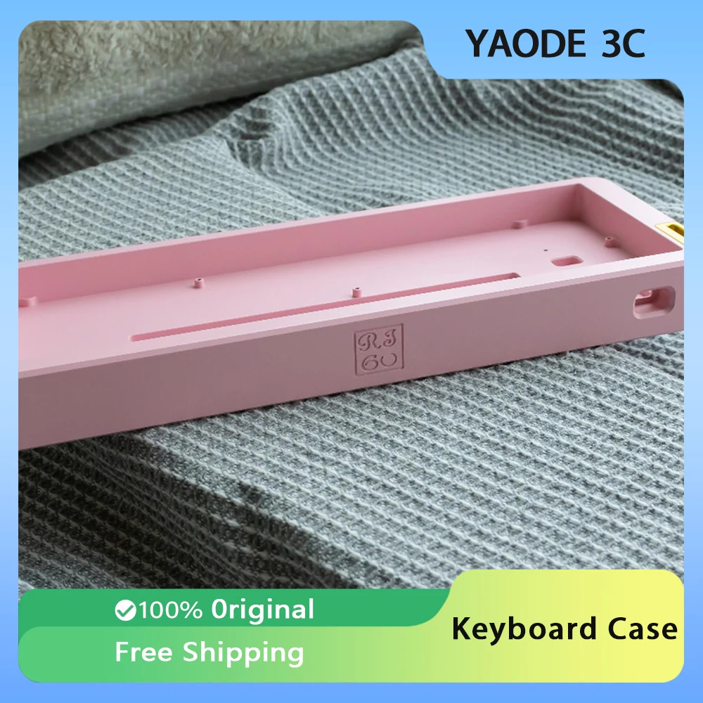 Daxing RT60 Mehcanical Keyboard Case Aluminum Alloy Anodizing Electrophoresis Keyboard Shell for Wooting60HE GH60 HM60 RAKKA