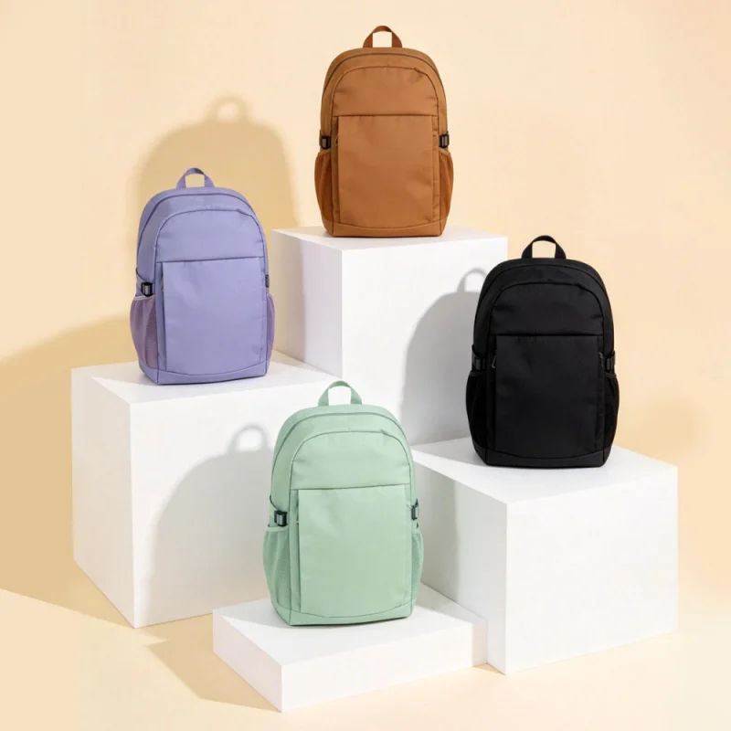 Men Women Weekeight Outdoor Backpack Large Capacity College Student Travel Bag Casual Stylish Fitness Rucksack for Travel Campin