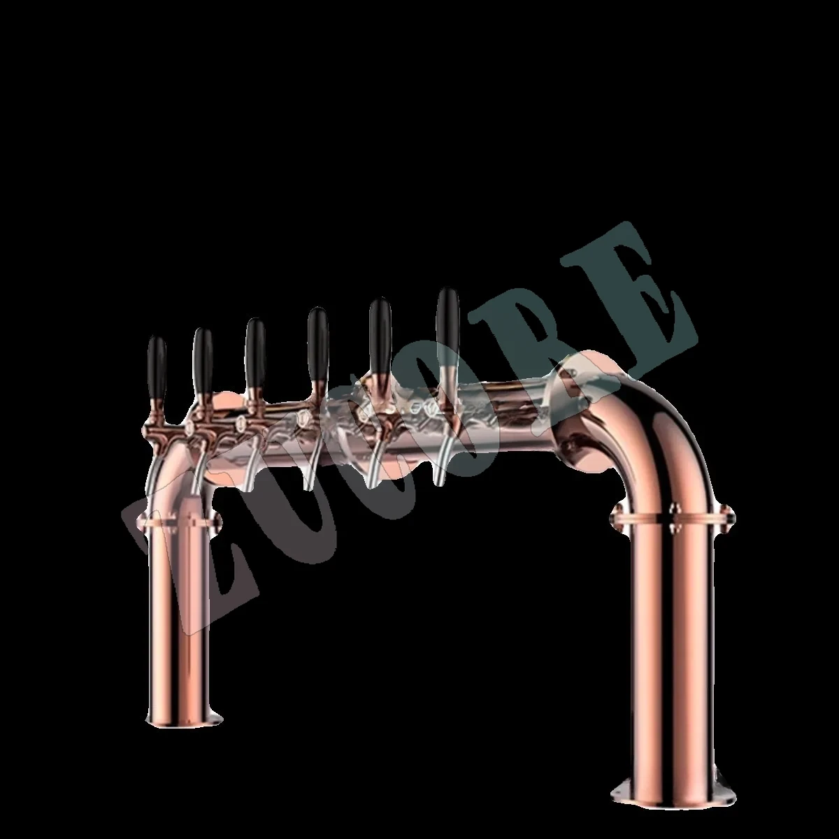 

Кран kegerator из нержавеющей стали, диспенсер для бочонков для пива, U-образный, со смесителем для башни