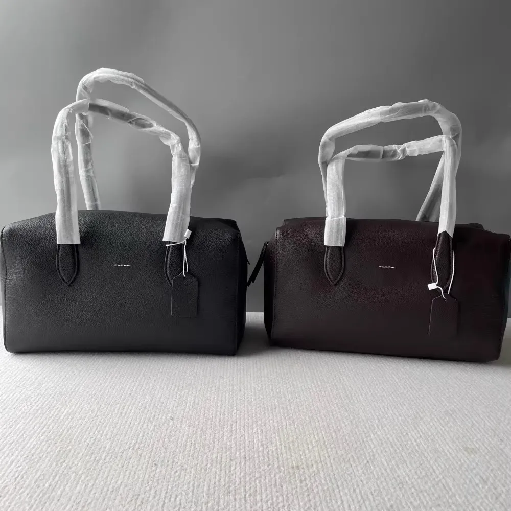 

Winter New High-Quality First-Layer Calfskin Shoulder Crossbody Bag Large-Capacity Tote Shoulder Underarm Bag