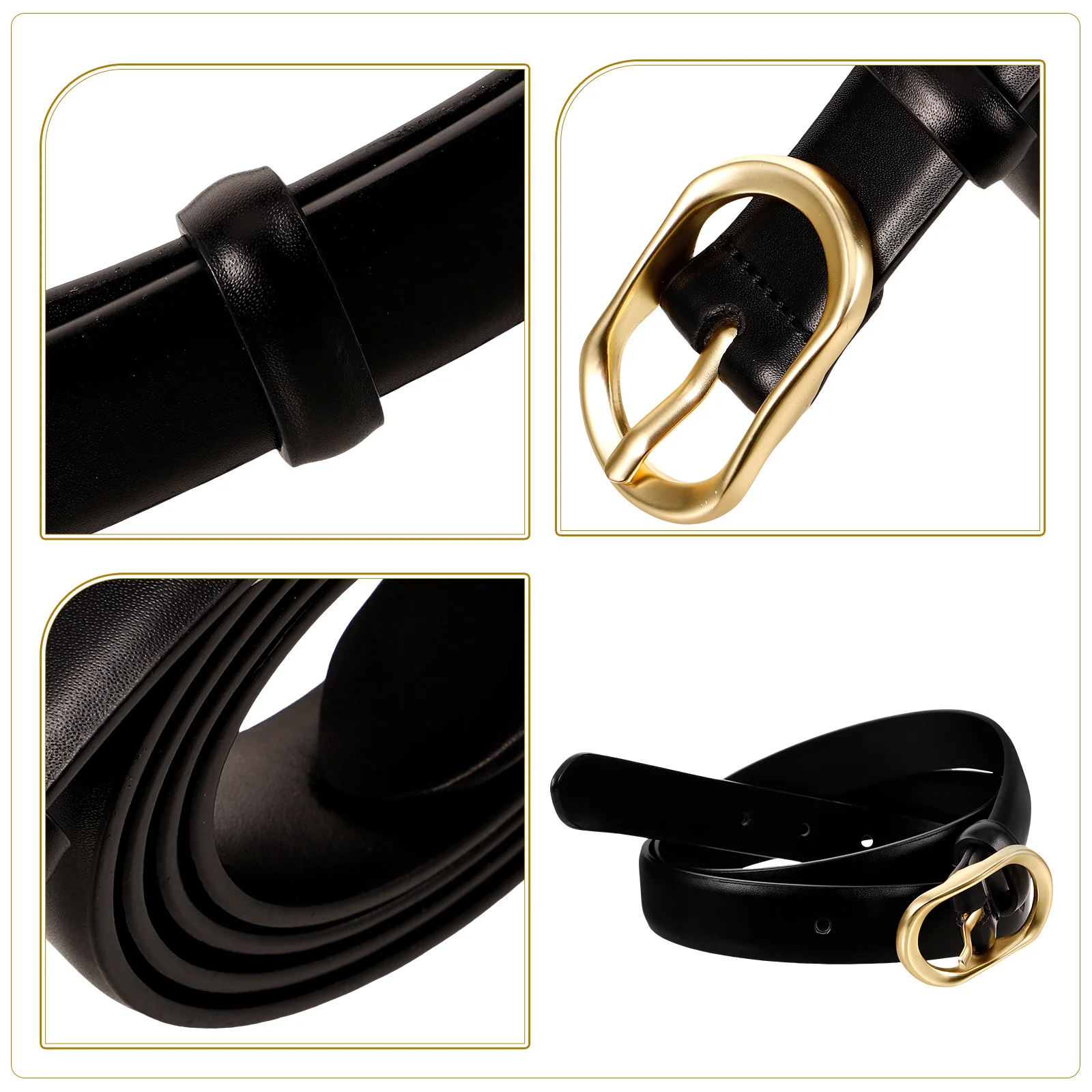 

Stylish Vintage Belt For Women Elegant Waist Belt Western Design Jeans Belt For Dress