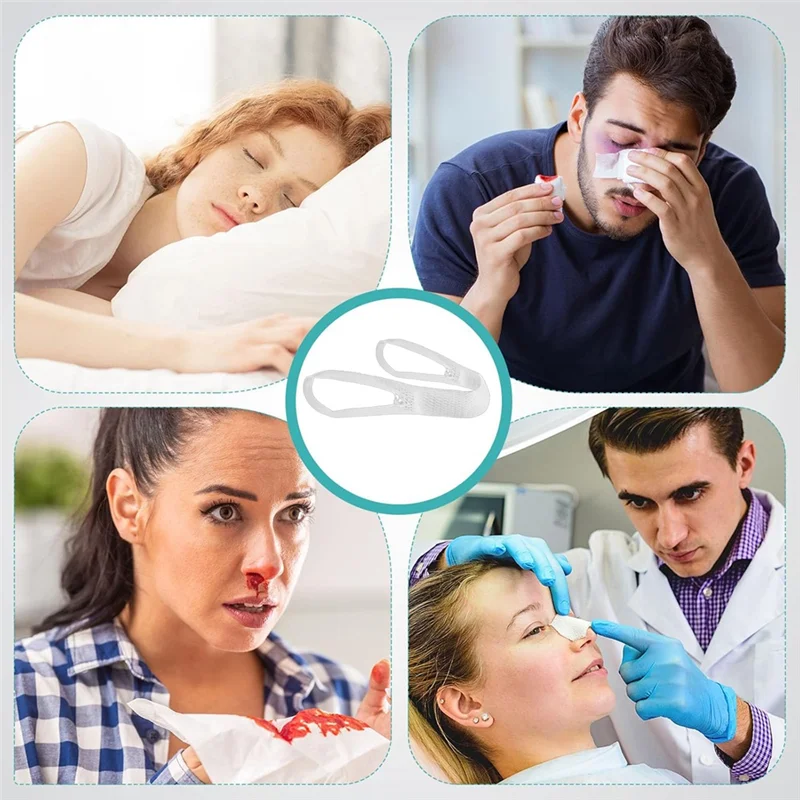 AA84 30 قطعة ضمادة أنف مرنة لجراحة خلع الملابس جراحة الأنف الضمادات استعادة الإمدادات