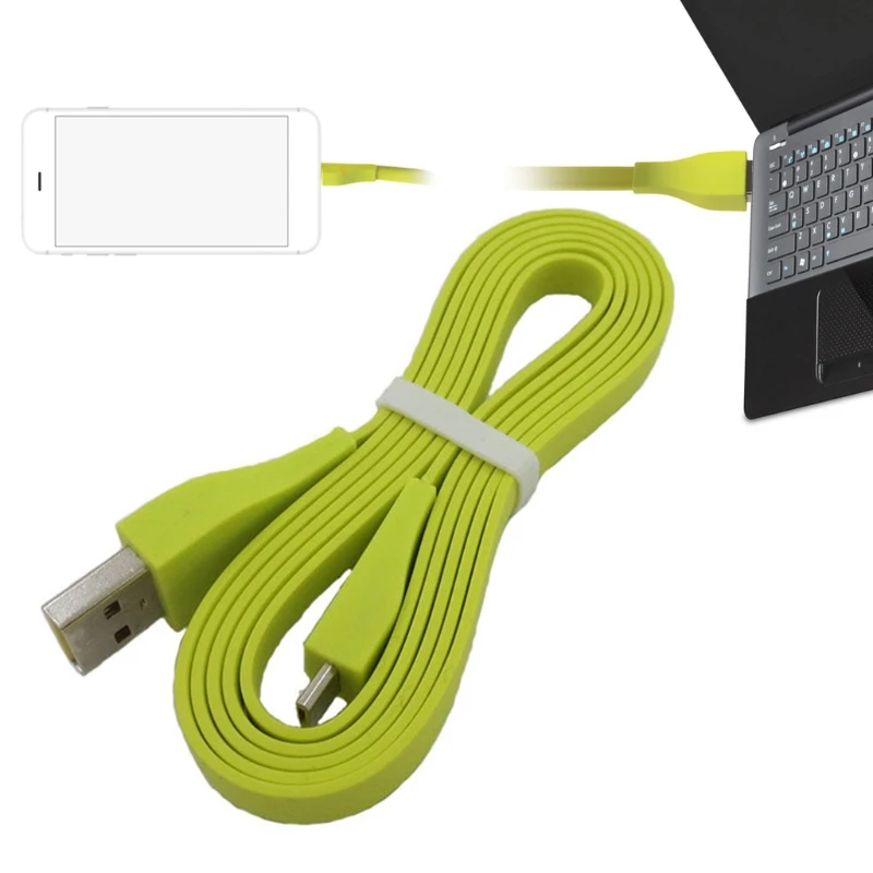 1.2meter Micro USB Cable For Ue Boom Megaboom Roll Charger Wire Audio Speaker Charging Power Cord Wearproof Durable Wholesale