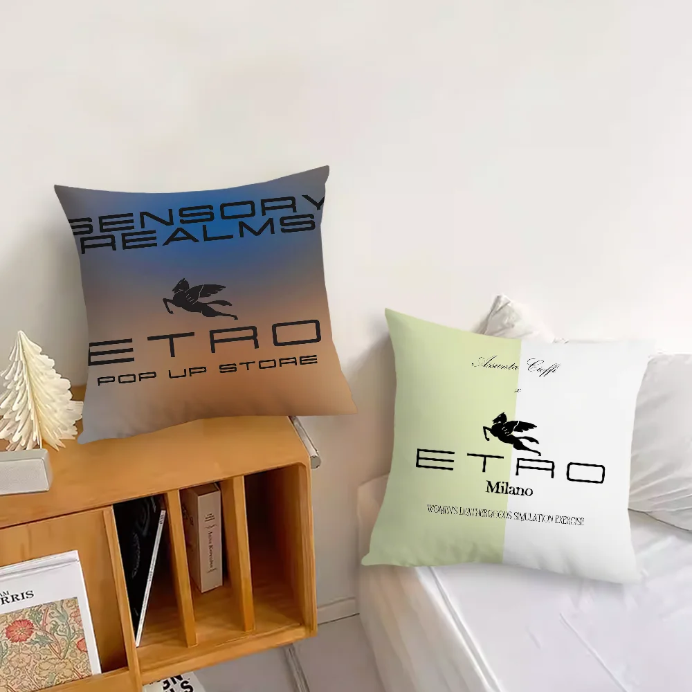 Fashion luxury Brand E-Etro cushion cover Pillow Cover Decoration Room Home Sofa living Office Car Nordic Simplicity