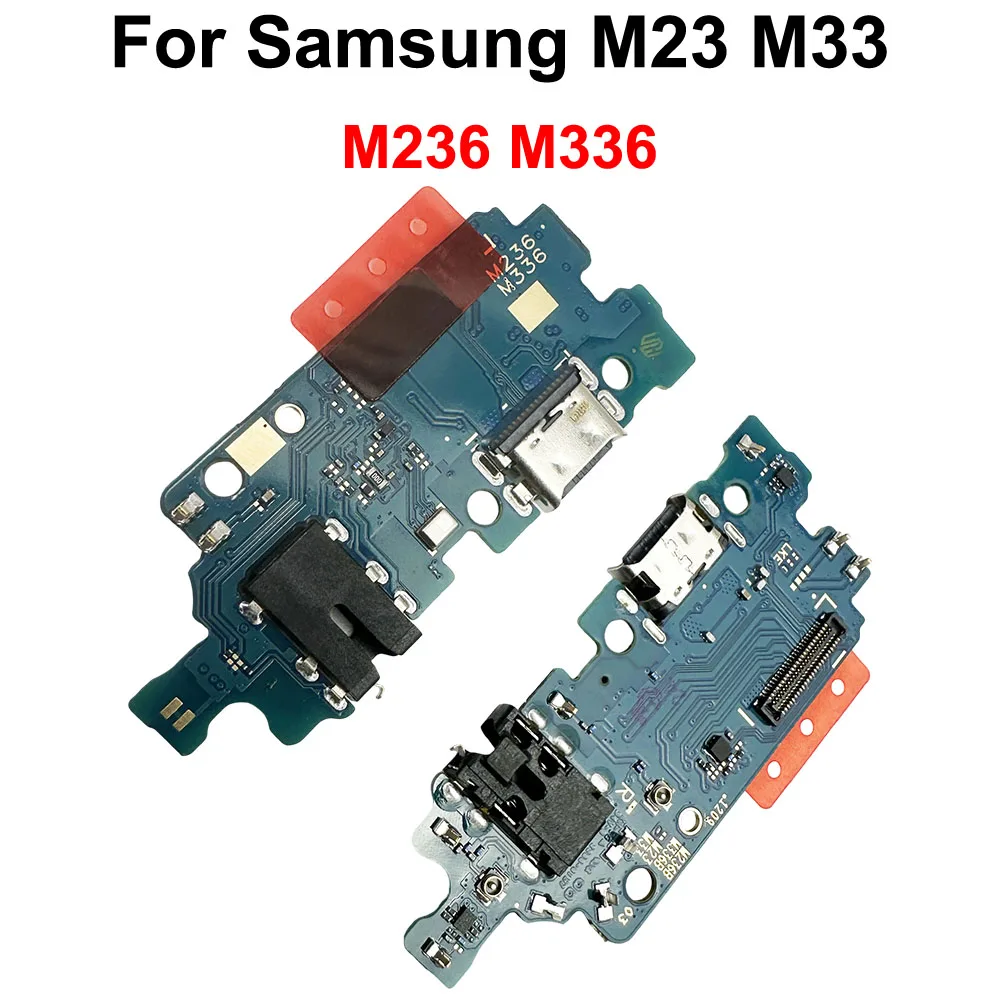 

GEFENSI Fast Charge For Samsung Galaxy M33 M23 USB Charging Dock Board Mirco USB Connector Flex Cable SM-M336B SM-M236B