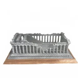 Ancient Greece Acropolis of Athens Parthenon Hellenic Creative World Famous Building Ornament Decor Model Crafts Gift Collec
