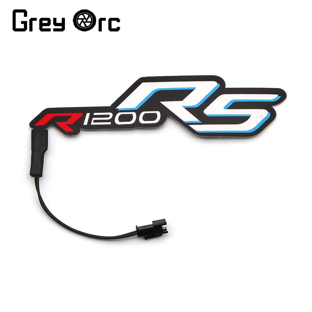 دراجة نارية LED ضوء بارد لسيارات BMW R1200RS R1200 R 1200 RS التصحيح هدية الجسم ملصق شعار الديكور مصباح وامض