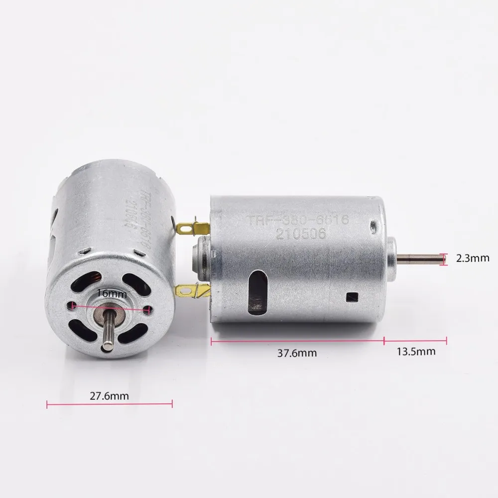High-speed 380 Motor 3-7.4V Small DC Motor High Torque High Power Model Electric Tool Motor Part DC Motor