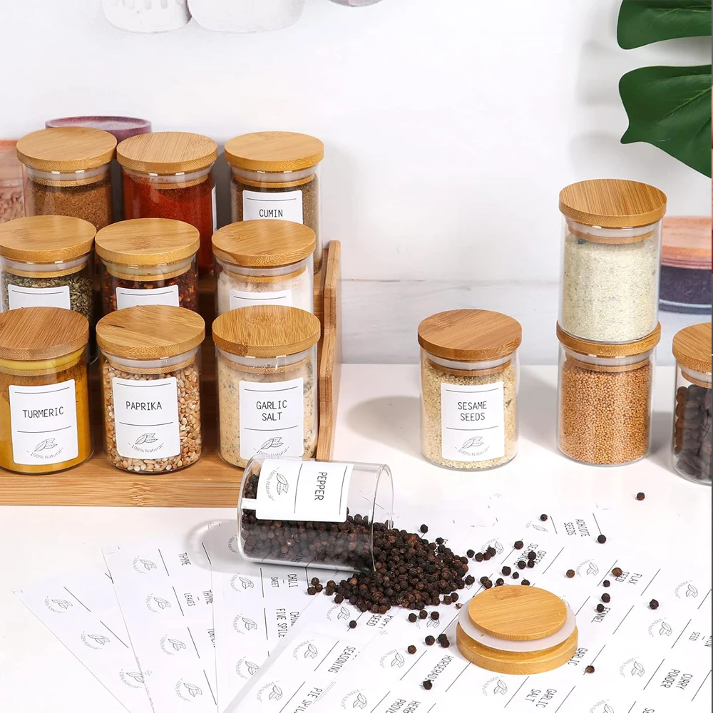 Pots à épices en verre de 4oz  - Food Storage Drums avis et prix