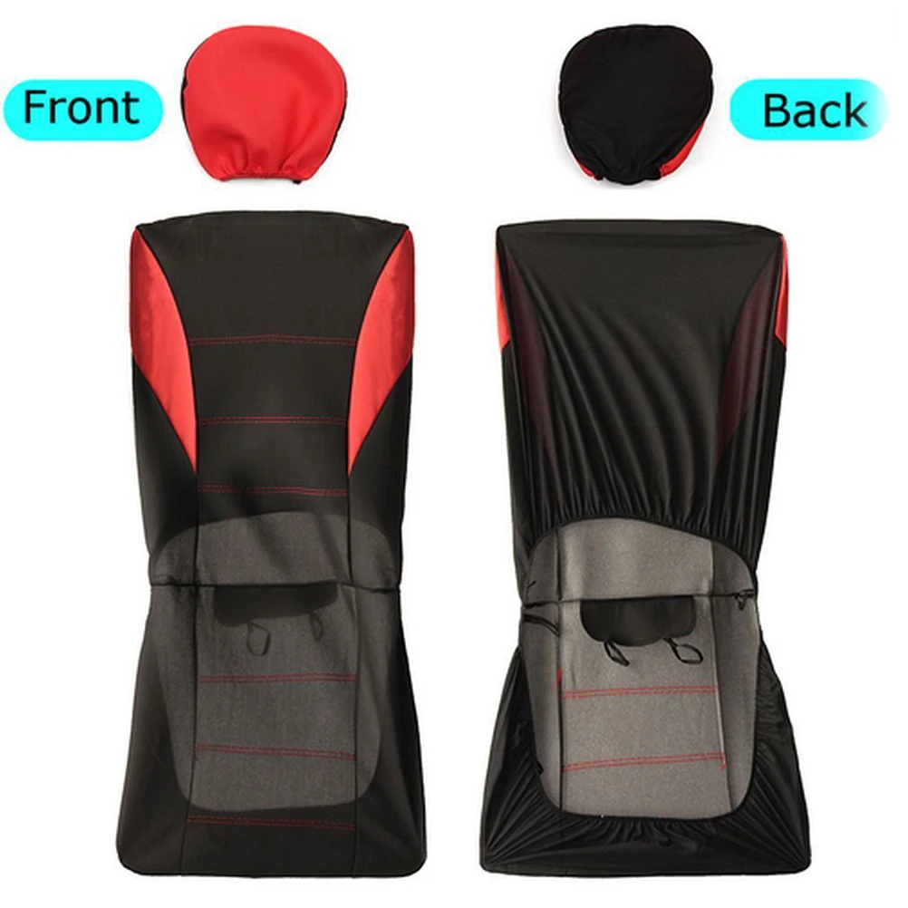 

9 Pcs Seat Cover Universal Durable Material Protects Interior Removable Design Fits Cars Trucks Car Seat Cover SUV