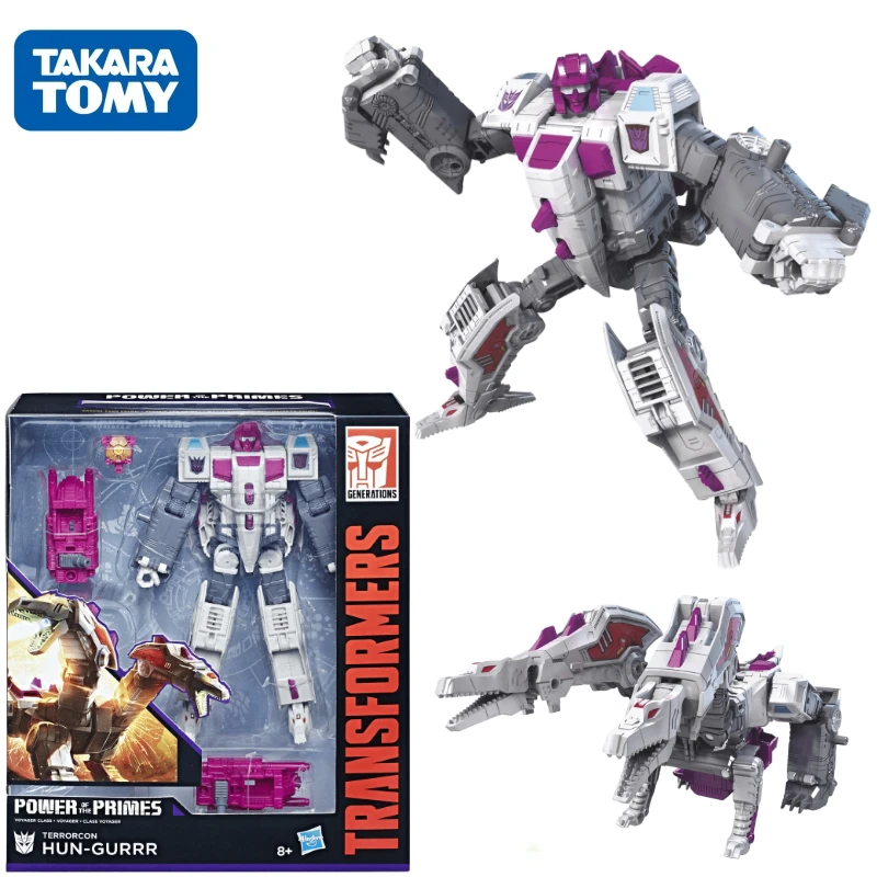 W magazynie Takara Tomy Transformers G Series Tianyuan Divine Power V-Level Violent Dragon Robot Anime Action Model Zabawki Prezent