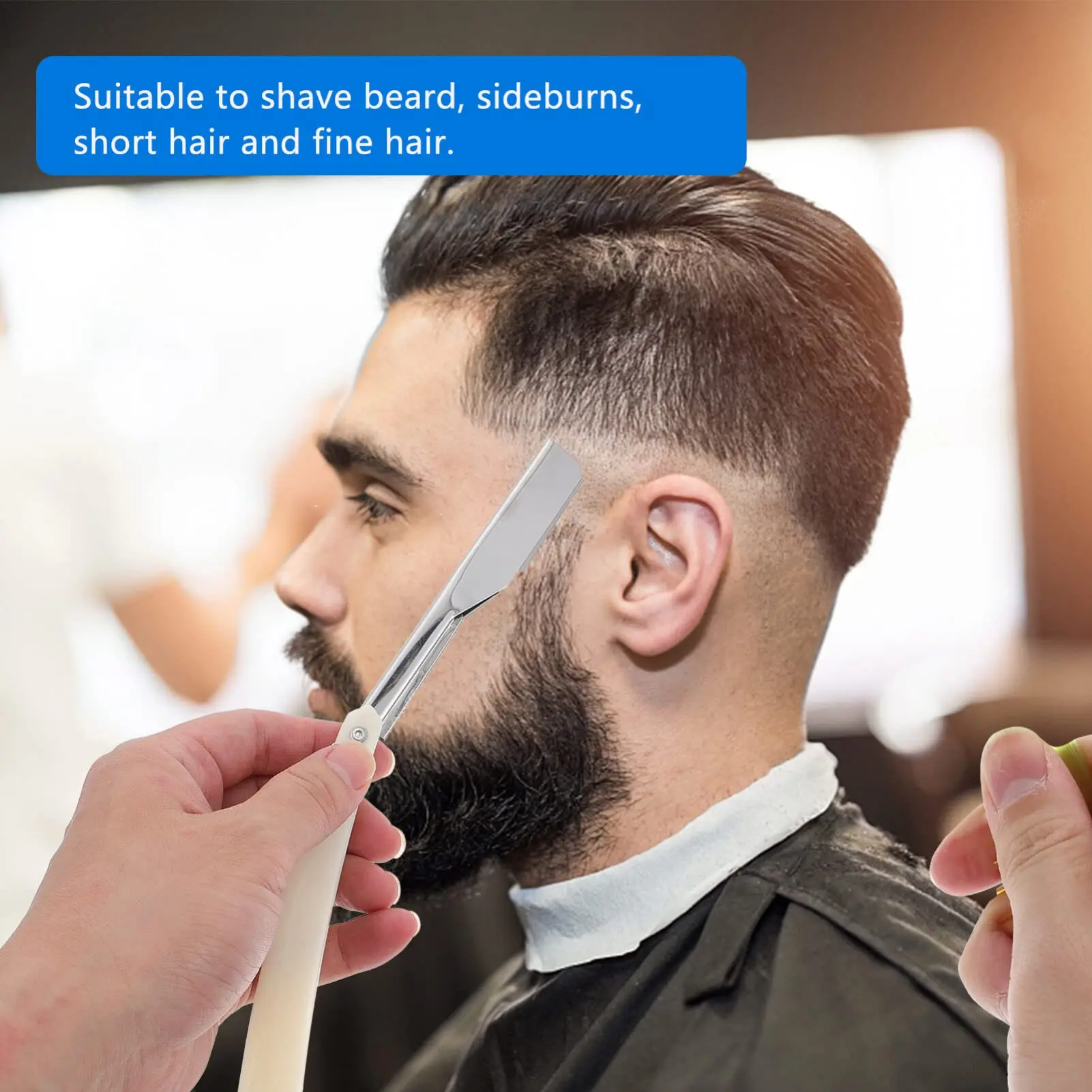 Damska maszynka do brwi maszynka do golenia składana przenośna ręczna maszynka do golenia akcesoria fryzjerskie fryzjerstwo odpowiednie dla początkujących