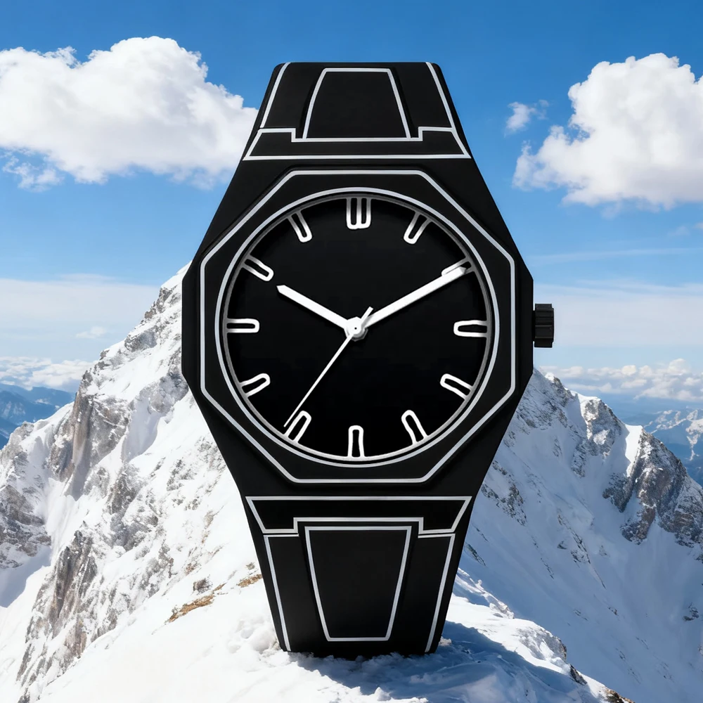 2PCS leisure sports fashionable women's electronic watch with night light watch suitable for daily wear