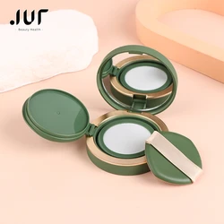 12g Empty Air Cushion Puff Box with Powder Sponge Mirror Portable Cosmetic Makeup Case Container for BB Cream Foundation