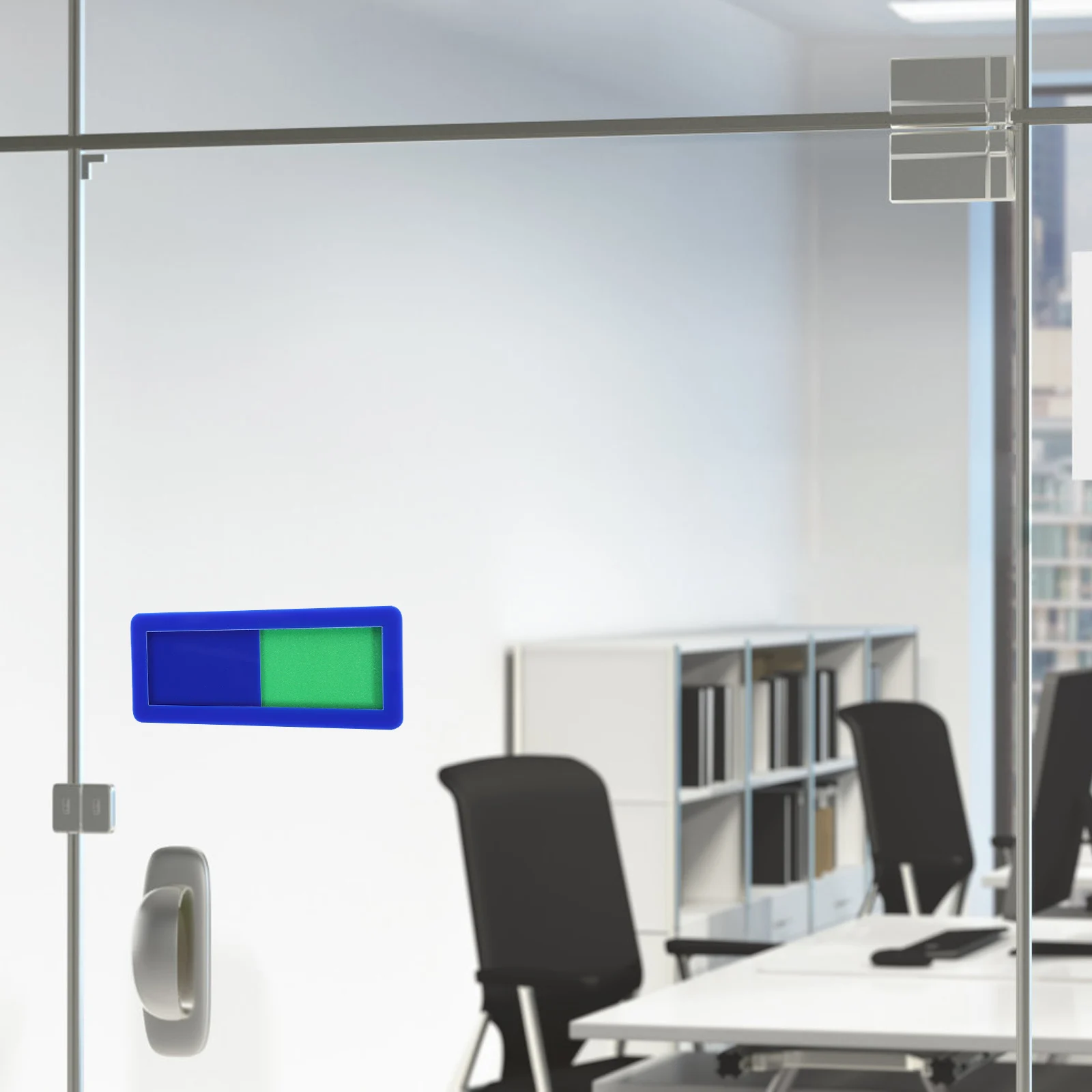 

Meeting Room Privacy Signs Status Switch Open Closed Door Slider Acrylic Office
