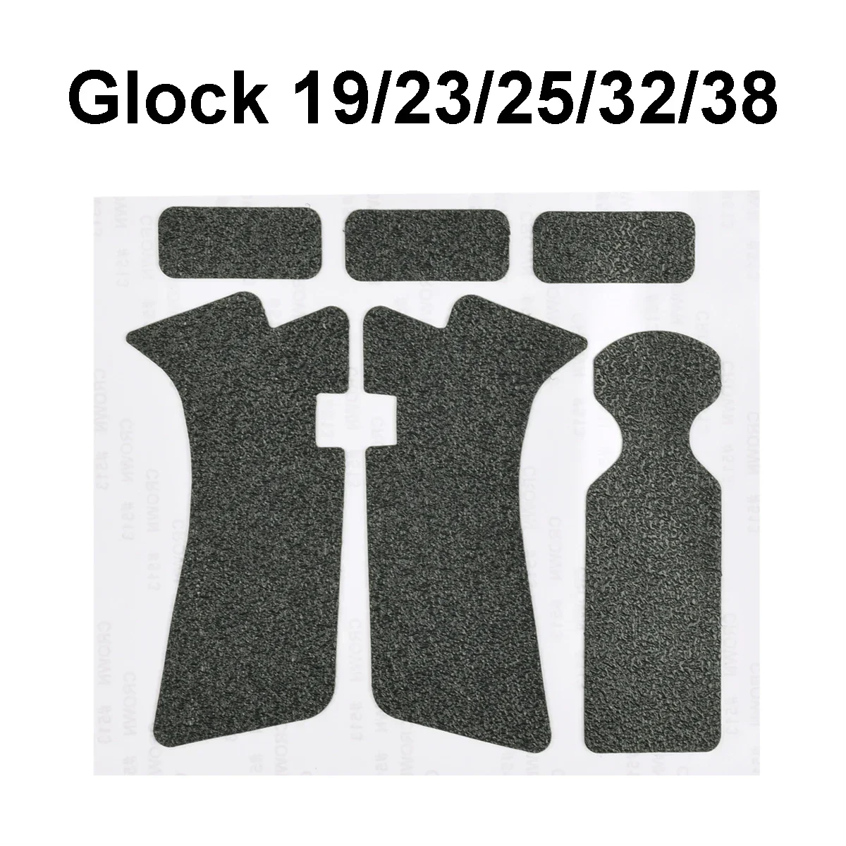 Non-slip Rubber Texture Grip Wrap Tape Glove for Glock 17 19 20 21 22 25 26 27 33 Holster 9mm pistol gun magazine accessories