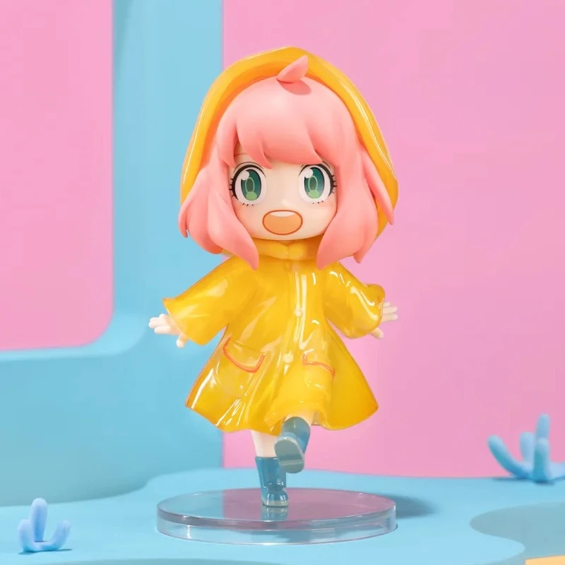 GONG Spy×Family Anya Daily Life Series Blind Box Mystery Box Kawaii Puppen Action Anime Figuren Spielzeug Niedliche Figur Spielzeug Geschenk
