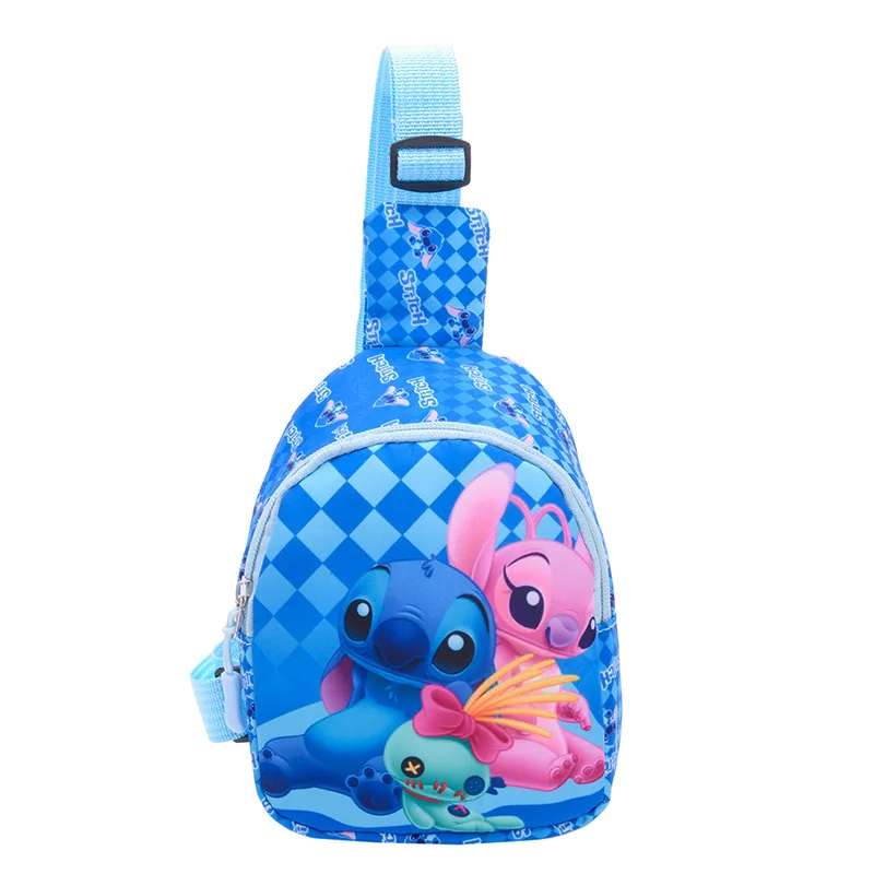 2025 Disney New Cartoon Children\'s Bags Boys and Girls Fashionable Casual Crossbody Bags New Trendy Coin Purses Boys Chest Bags