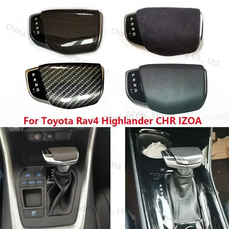 

Для Toyota Rav4 Highlander CHR C-HR IZOA 2017-2021 автоматическая модифицированная автоматическая ручка переключения передач, рычаг переключения передач, головка