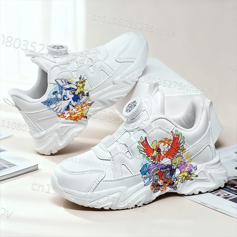 

Pokemon Youth student children cartoon Printing shoes For boys girls autumn winter season Sports running scarpe kids gift