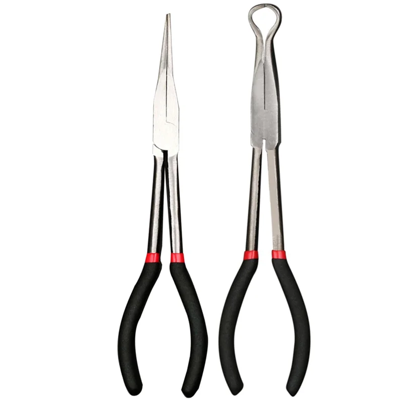 

ABJO-Lectrical Disconnect Pliers, Electrical Connector Disconnect Pliers, 11Inch Long Spark Plug Removal Pliers Pipe Clamp Durab
