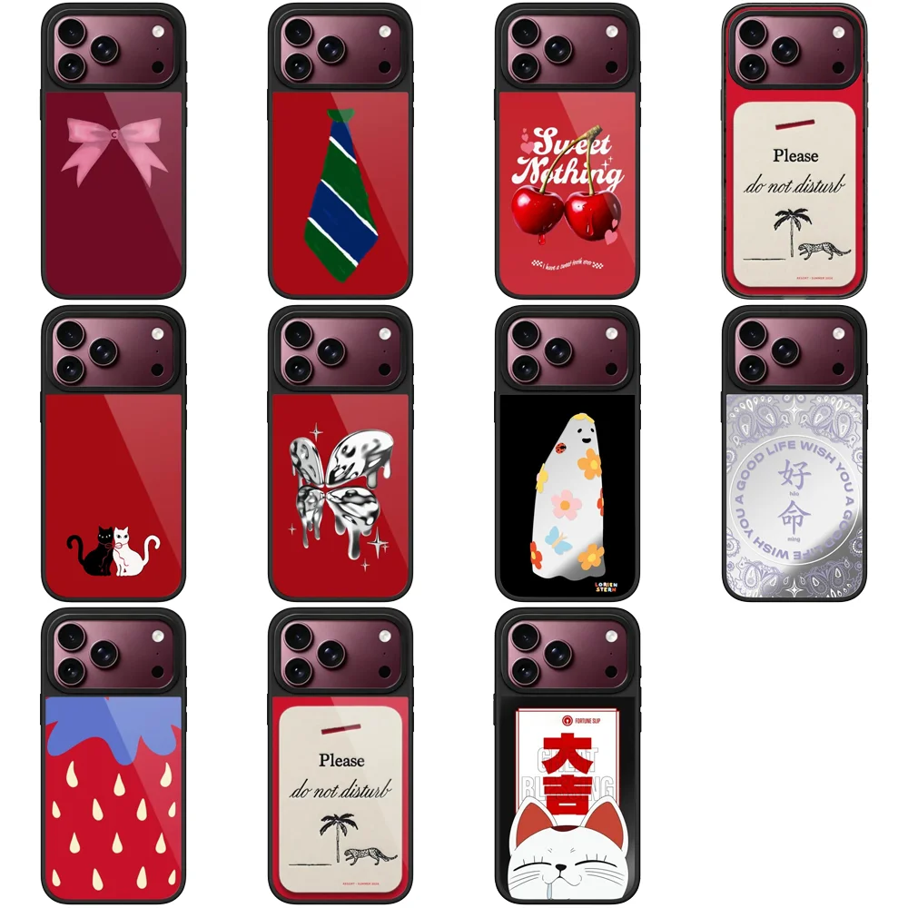 6080561 Mirror Magnetic Case: Compatible with IPhone 18 17 16 15 14 13 12 Pro Max 17 Air