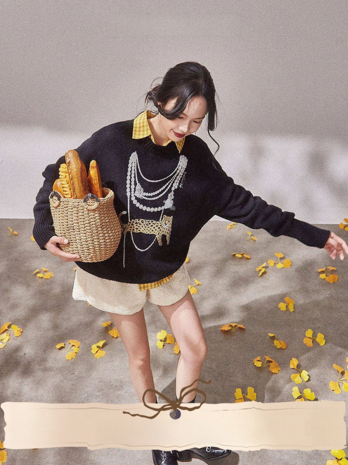 

Bla Knitted Sweater Women's Autumn Winter Lazy Sle Versatile Slimming Effect Commute Sle Straight Tube Long Sve Crew...