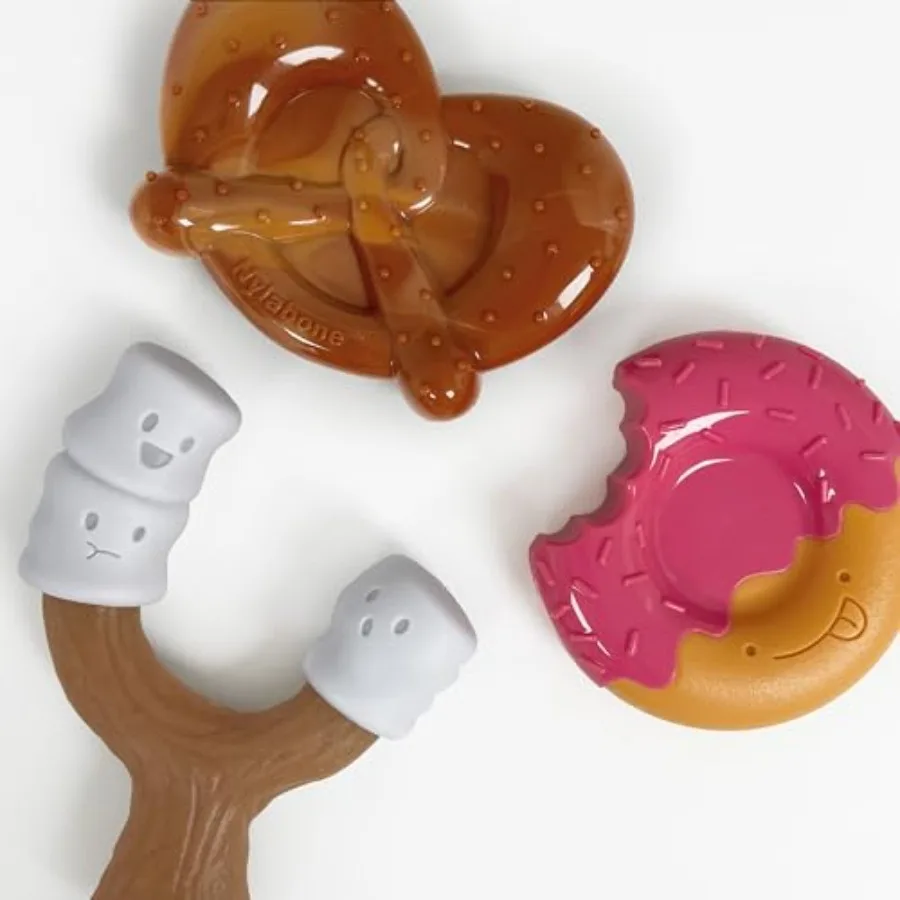 

Набор прочных игрушек для собак: милые игрушки для агрессивных грызунов со вкусом бекона, жареного зефира и арахисового масла, для крупных собак