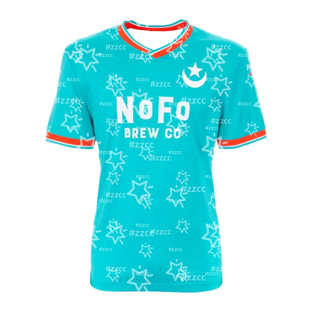 25-26 Drogheda United Fußballtrikot Match-Trainingsset Fußball-Fan-Geschenk Sommer-Sport-Herren-T-Shirt Kinder-Radtrikot – Detail 2