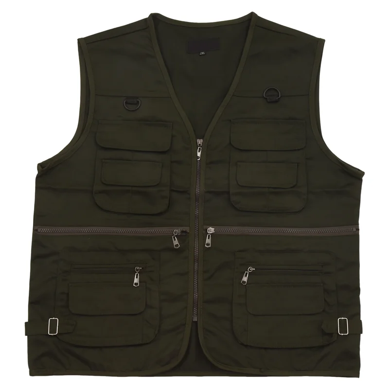 

【Summer Sale】Men's Fishing Vest With Multi-Pocket Zip For Photography / Hunting / Travel Outdoor Sport