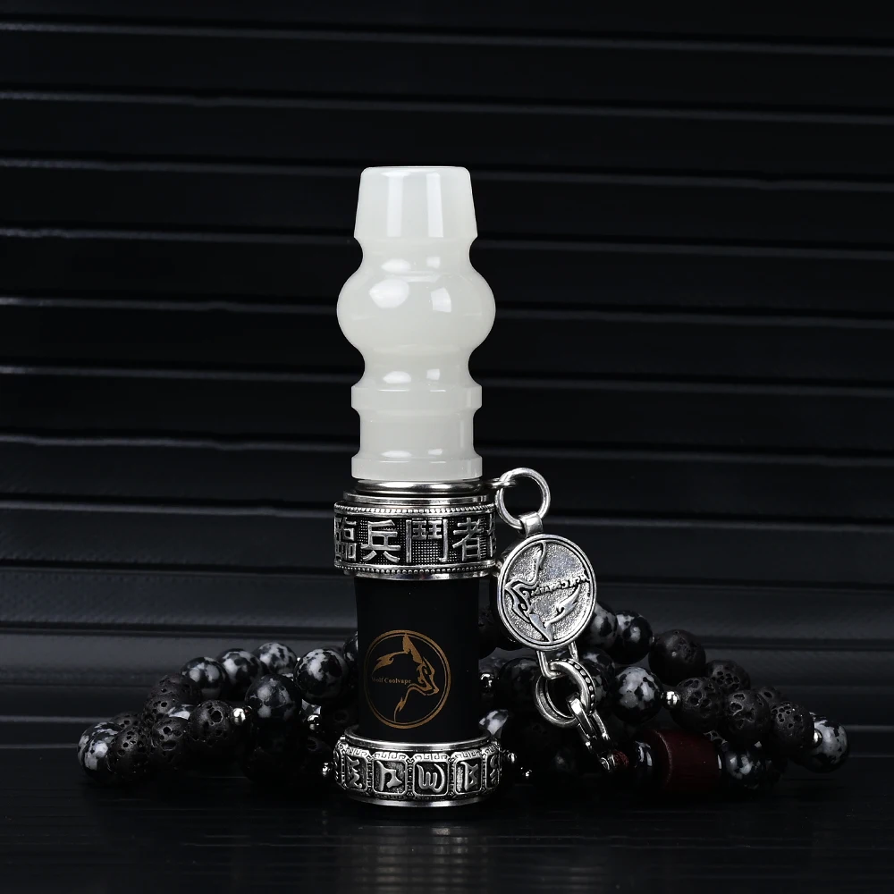 

Wolfcoolvape original luminous resin hookah accessories foreign trade popular new hookah multi-color hookah mouthpiece