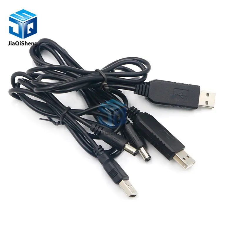 Usb Power Boost Line Dc 5v a Dc 9v / 12v Step Up Module cavo adattatore convertitore Usb spina 2.1x5.5mm
