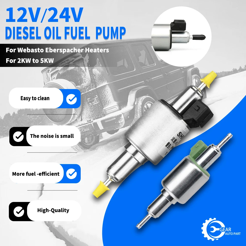 12 V/24 V 2KW に 5KW ベバスト Eberspacher ヒータートラックオイル燃料ポンプエアパーキングヒーターパルス計量ポンプ 22 ミリリットル