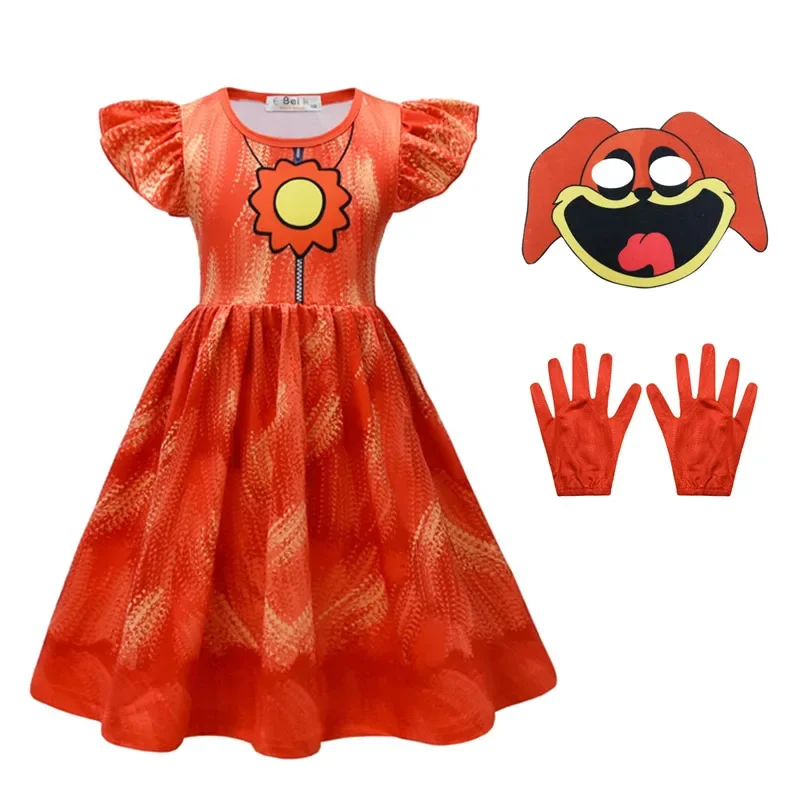 S-smiling c-critters disfraces de Cosplay para niños, mono DE ACCIÓN DE Catnap de siesta de gato sonriente, vestidos de fiesta de Halloween, traje de vestir para niños