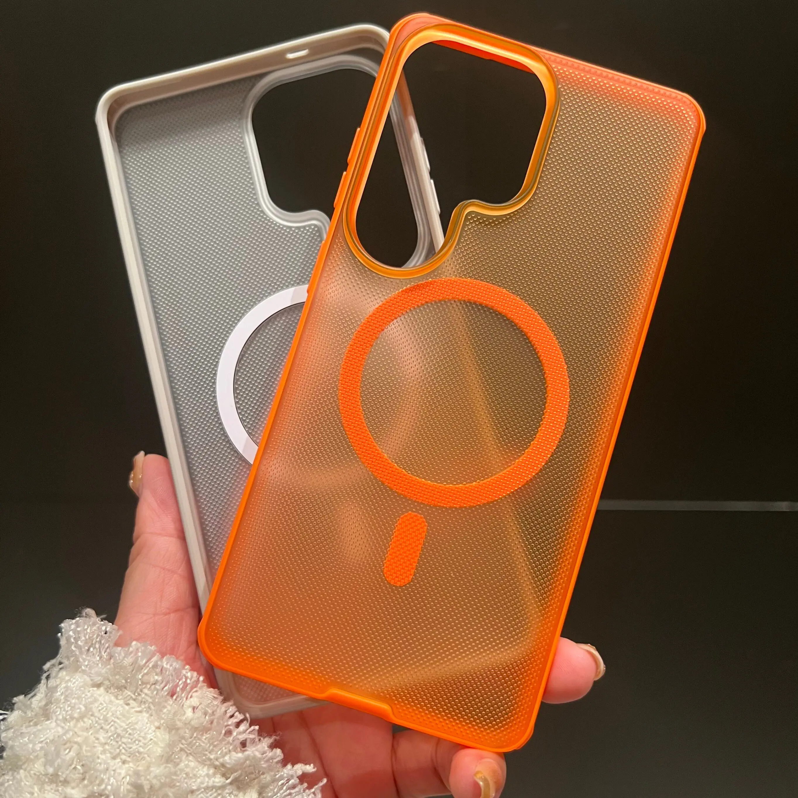 For Samsung Galaxy S26 Ultra Case New Matte Creative Magnetic Non-slip Anti Fingerprint Protect Phone Case For Galaxy S26 Shell
