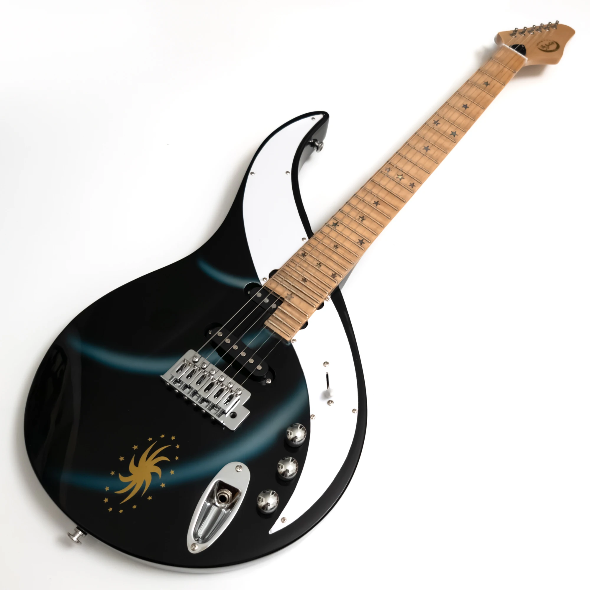 カスタムショップ 29フレット エレキギター、スカイIII エンペラーモデル メイプル指板、クロームハードウェア