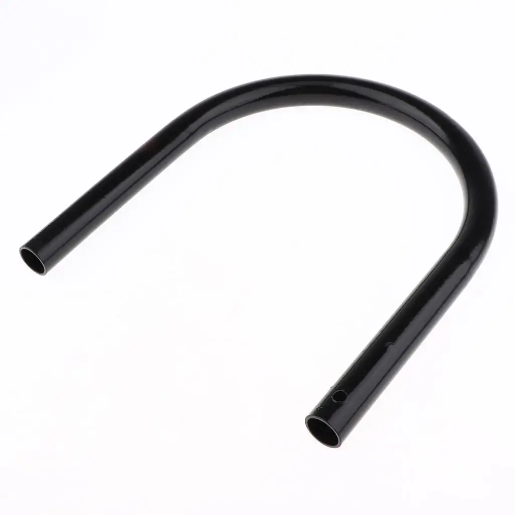 Flat Cafe Racer Seat Frame Hoop Loop Black Metal Rear Motorcycle Seating Parts for Custom Chopper Bench