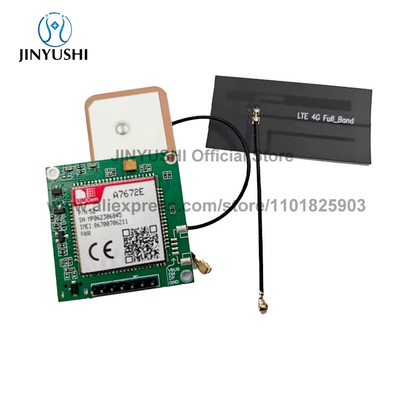

SIMcom A7672E A7672G A7672SA A7672S A7672E-LASE A7672E-FASE A7672G-LABE A7672SA-FASE A7672S CAT1 Основная плата 4G Voice +GNSS GPS